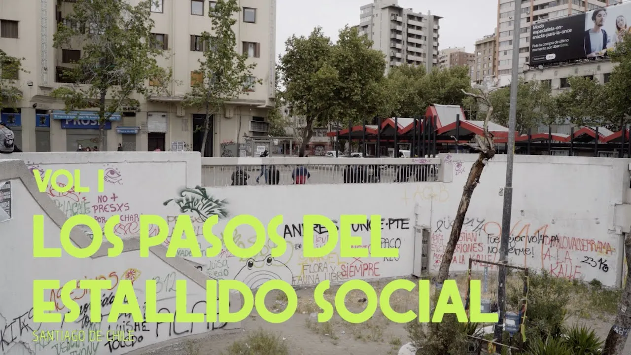 Plaza Italia. Los pasos del estallido social