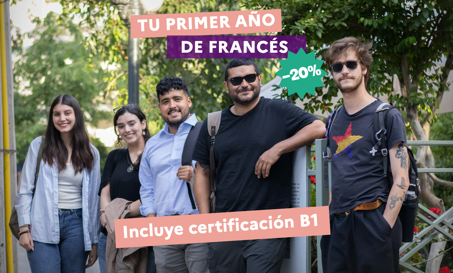 Tu primer año de francés con 20% de dcto